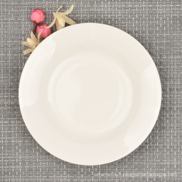 Assiette à dîner moderne Fine Bone China, vaisselle de 6 pouces